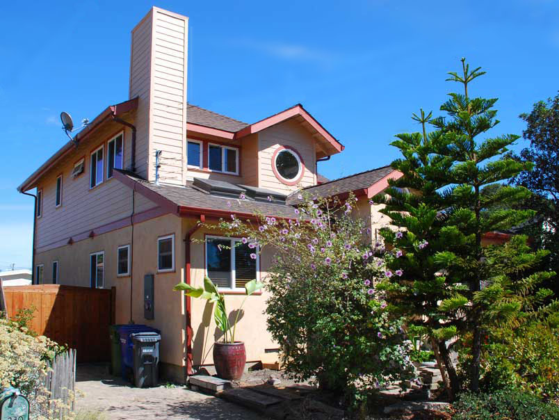 Rear View of the House